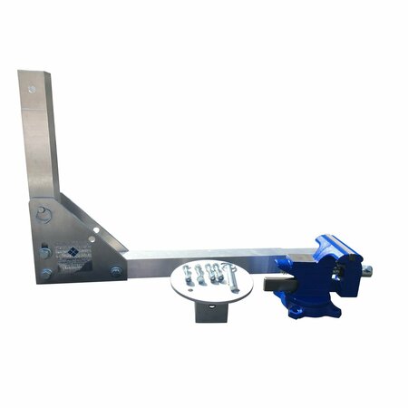 Pipeknife PortA-Vise Hitch-Mounted Vise for Truck consumer unit PKPVC